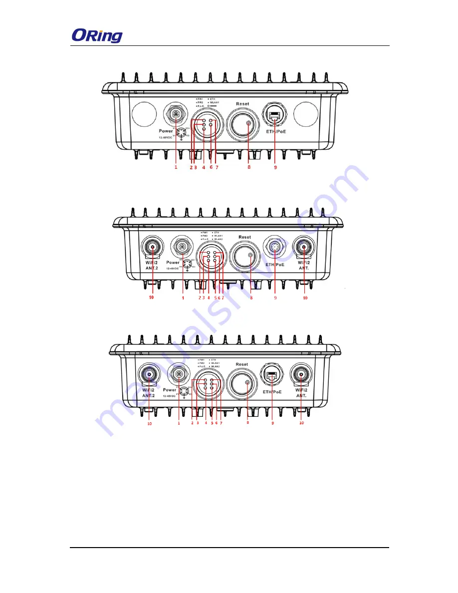 ORiNG TGAP-W610+ Series User Manual Download Page 8