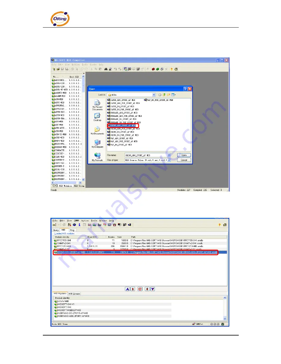 ORiNG Transporter TAP-3120-M12 User Manual Download Page 46