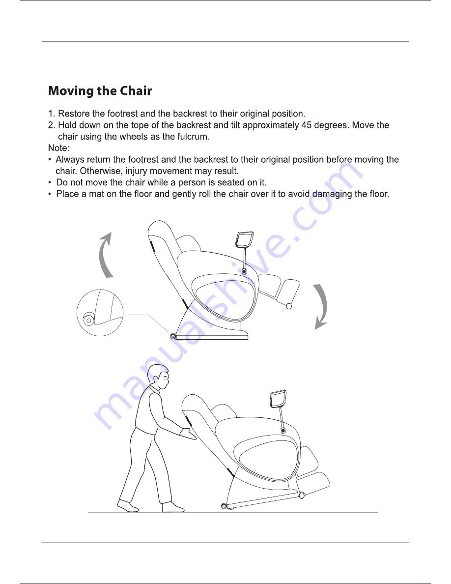 Osaki OS4000T Installation Manual Download Page 8