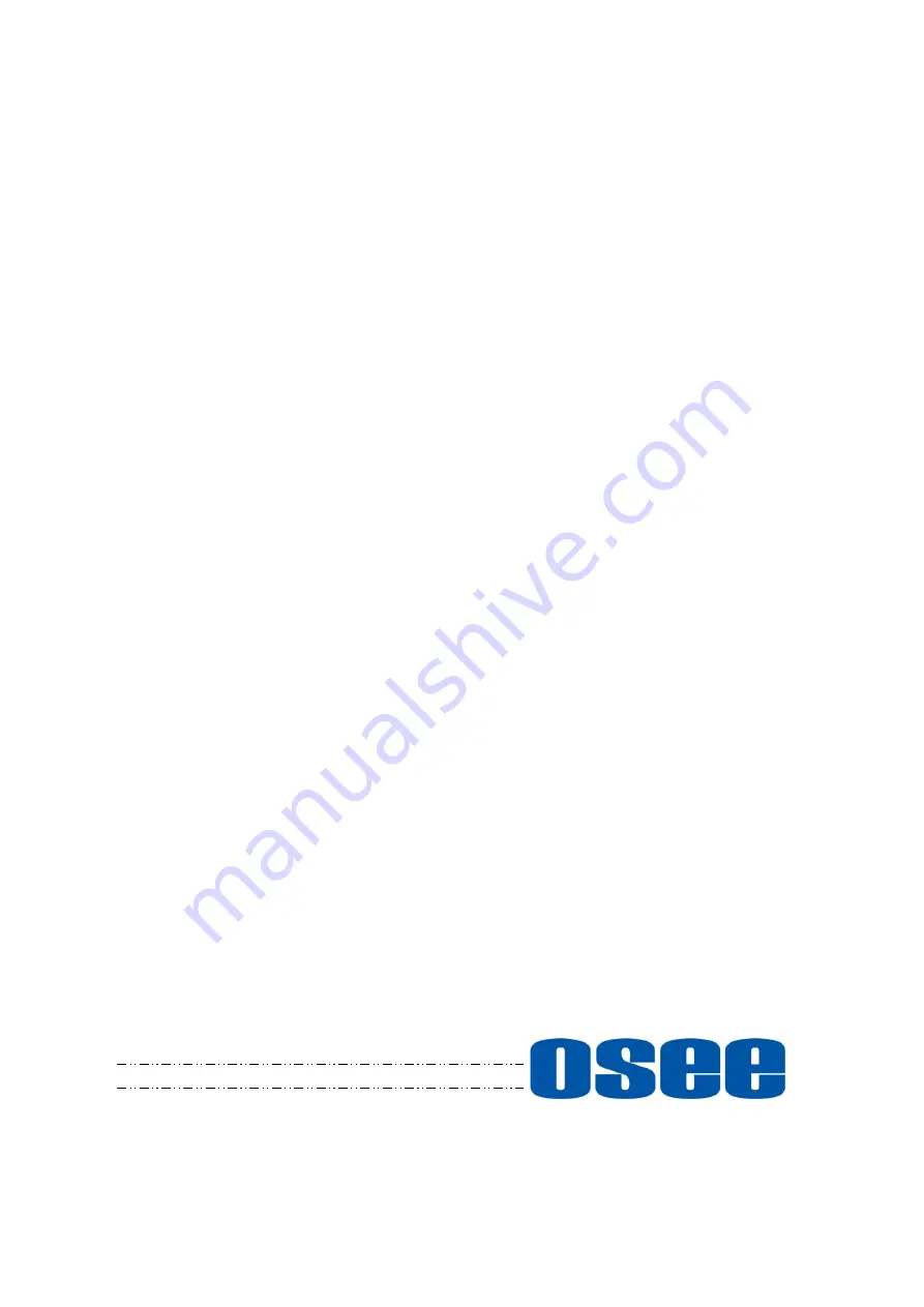 OSEE LCM170-A User Manual Download Page 1