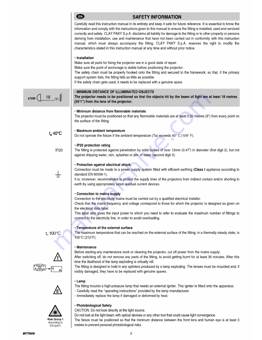 Osram C61391 Instruction Manual Download Page 2