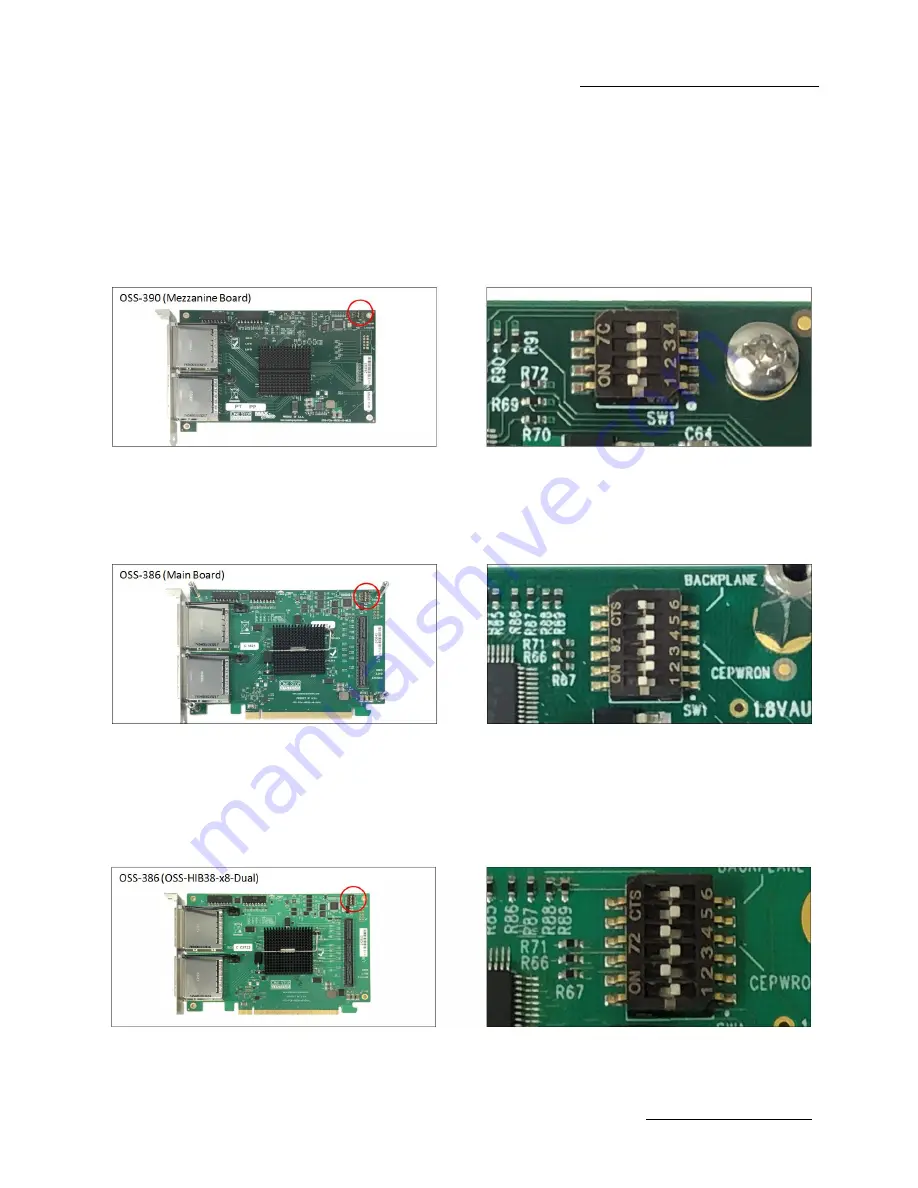 OSS OSS-PCIe-HIB38-x8-QUAD Скачать руководство пользователя страница 15