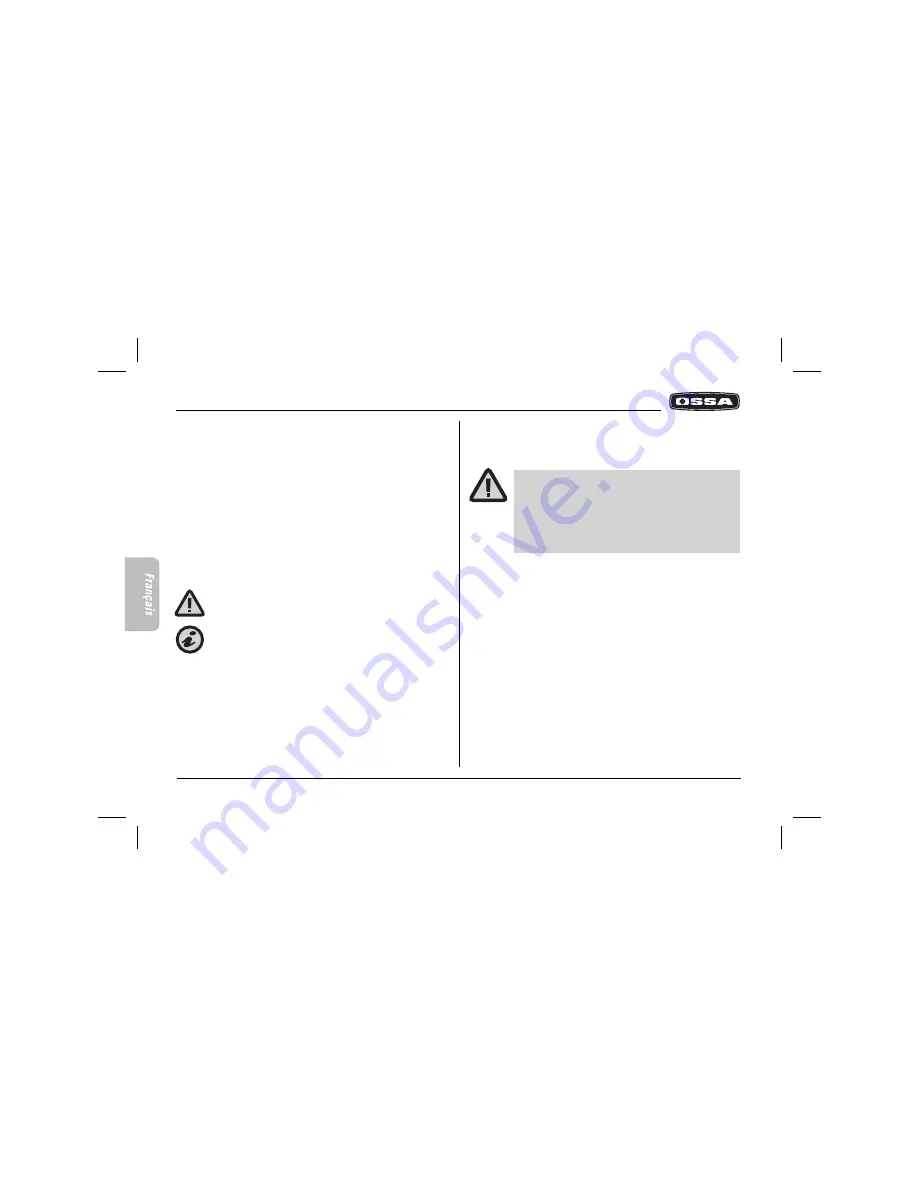 Ossa TR 280 User Manual Download Page 142