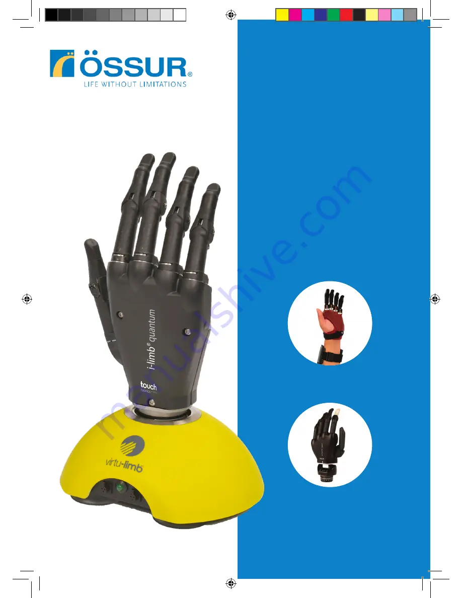 Ossur i-limb User Quick Reference Manual Download Page 1