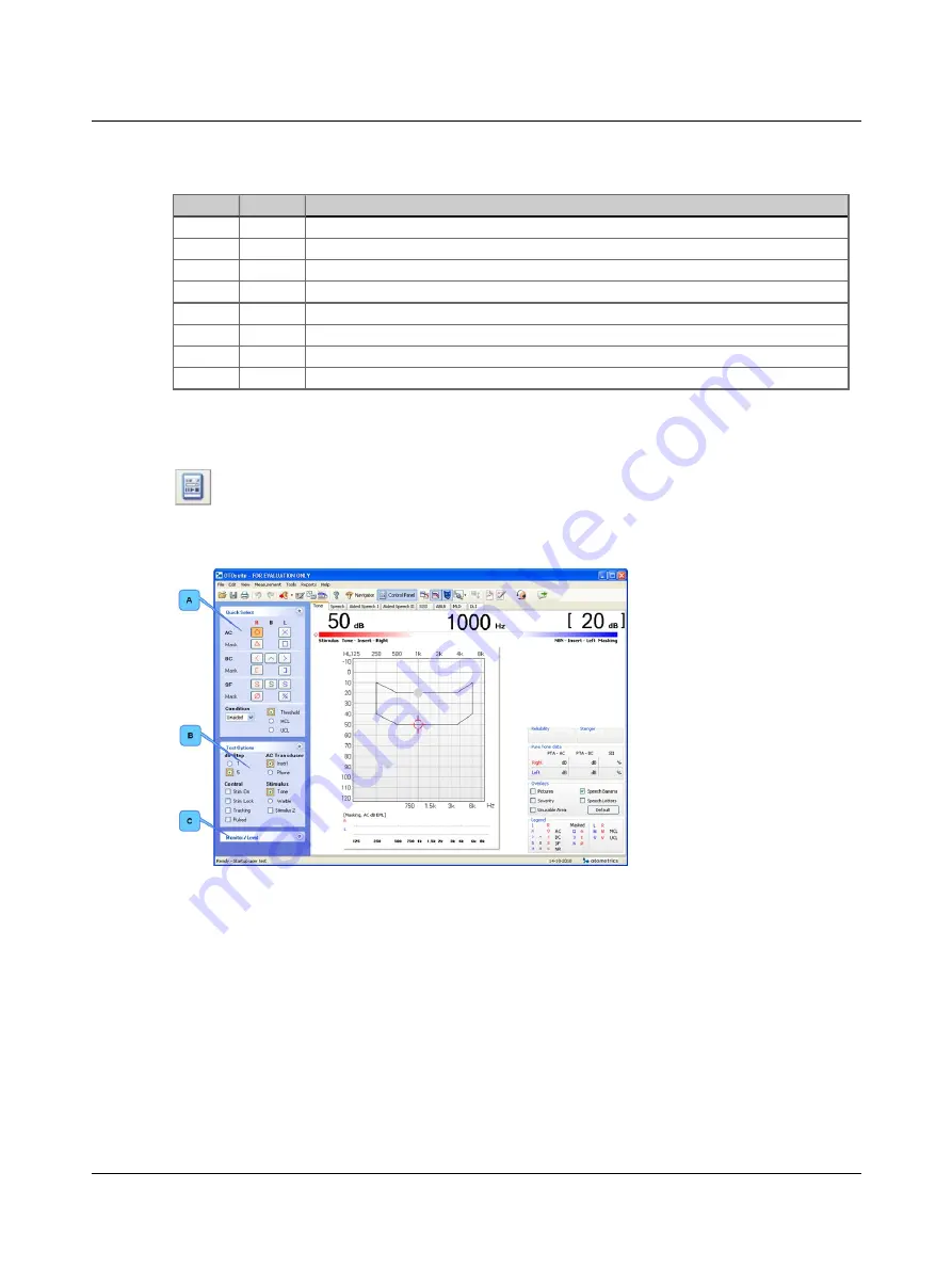 otometrics AURICAL Aud Reference Manual Download Page 19