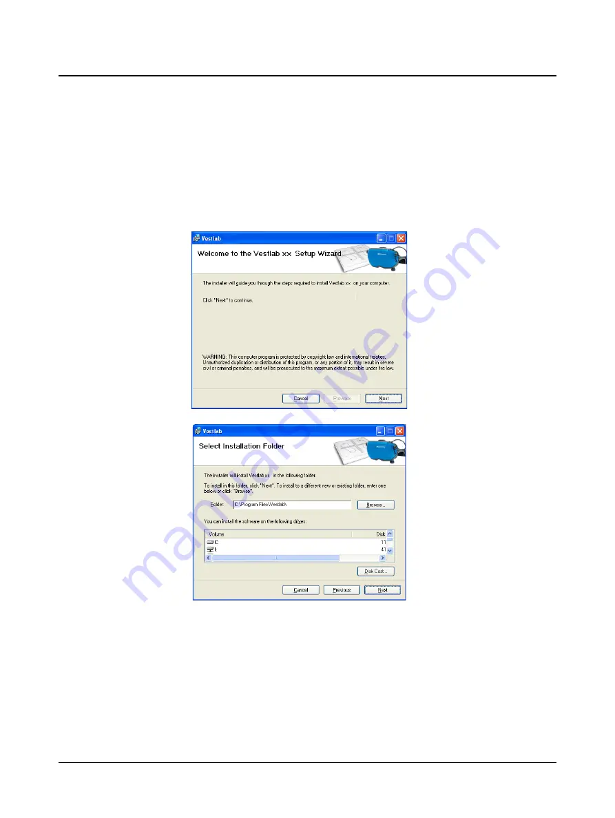 otometrics Hortmann Vestlab 100 User Manual Download Page 12