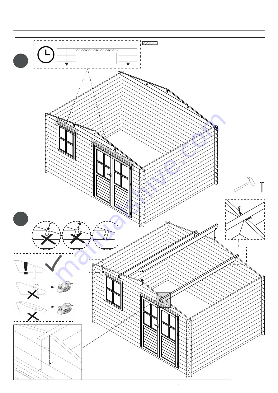 Outdoor Life Group Cheverny Assembly Instructions Manual Download Page 21