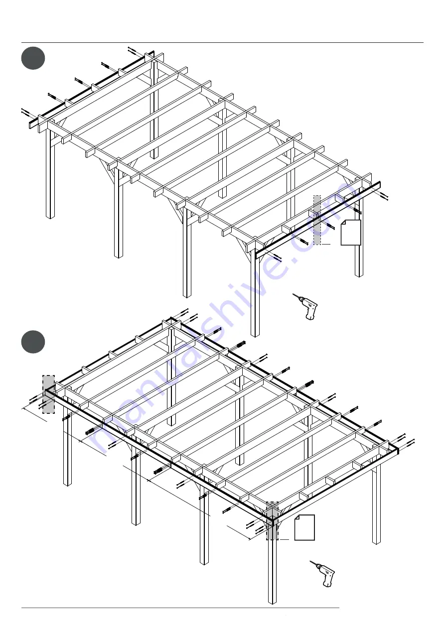 Outdoor Life Products Outdoor Living 6030-20F Assembly Instructions Manual Download Page 14