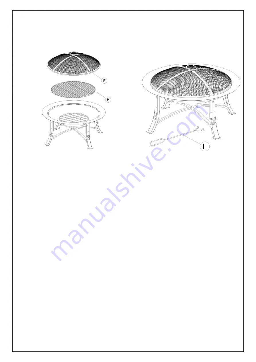 Outsunny 842-173 Assembly Instruction Manual Download Page 5