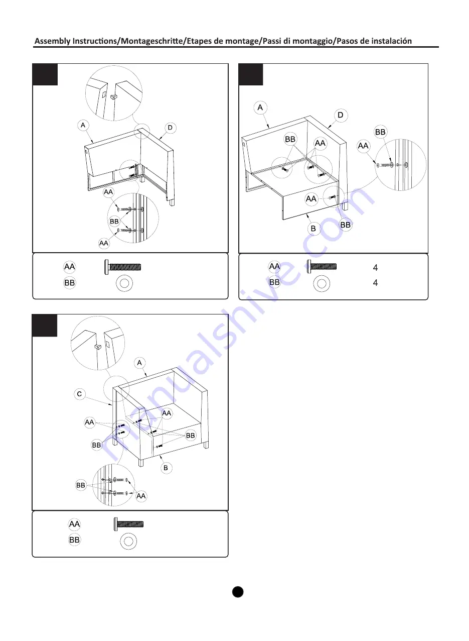 Outsunny 860-067 Instruction Manual Download Page 6