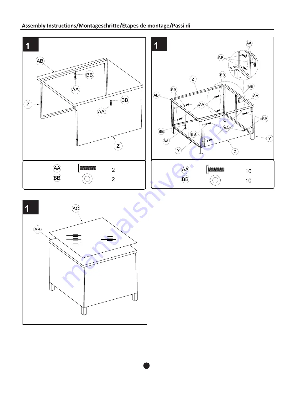 Outsunny 860-067 Instruction Manual Download Page 11