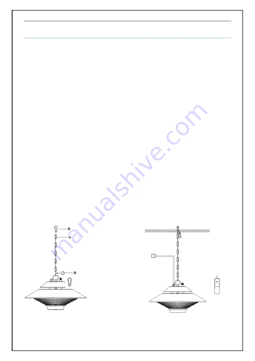 Outsunny SUNDEAR GS 1500 Assembly & Operation Instructions Download Page 5