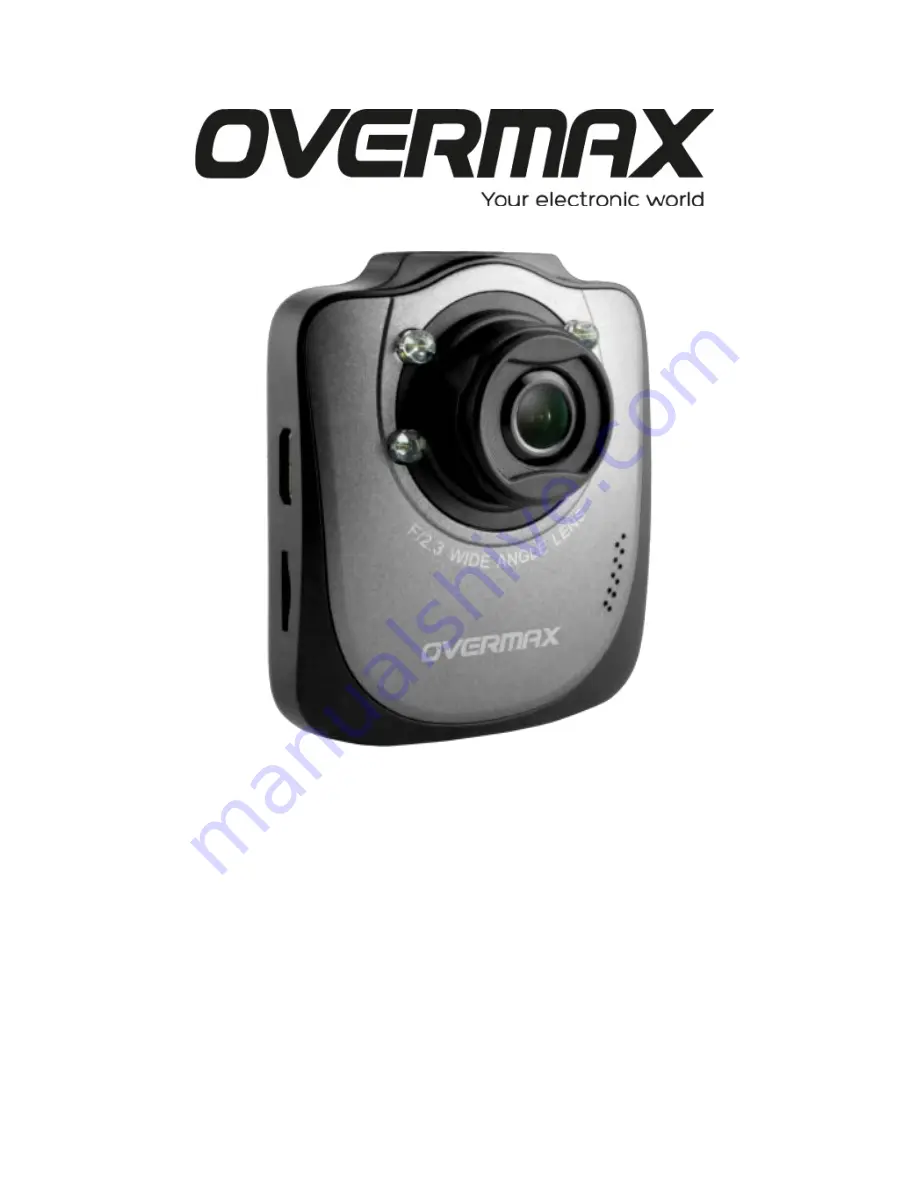 Overmax CamRoad 2.2 User Manual Download Page 1