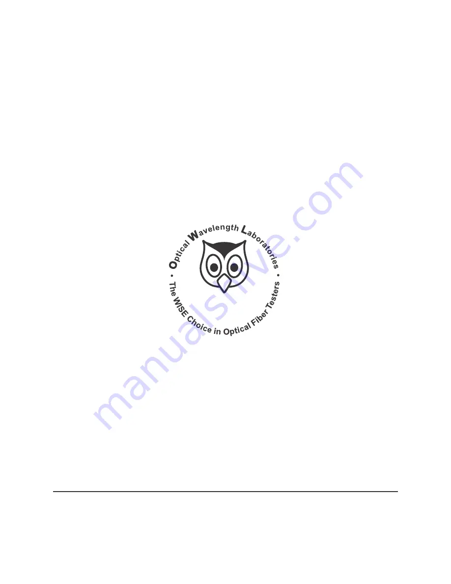 OWL MPO Series Operation Manual Download Page 1