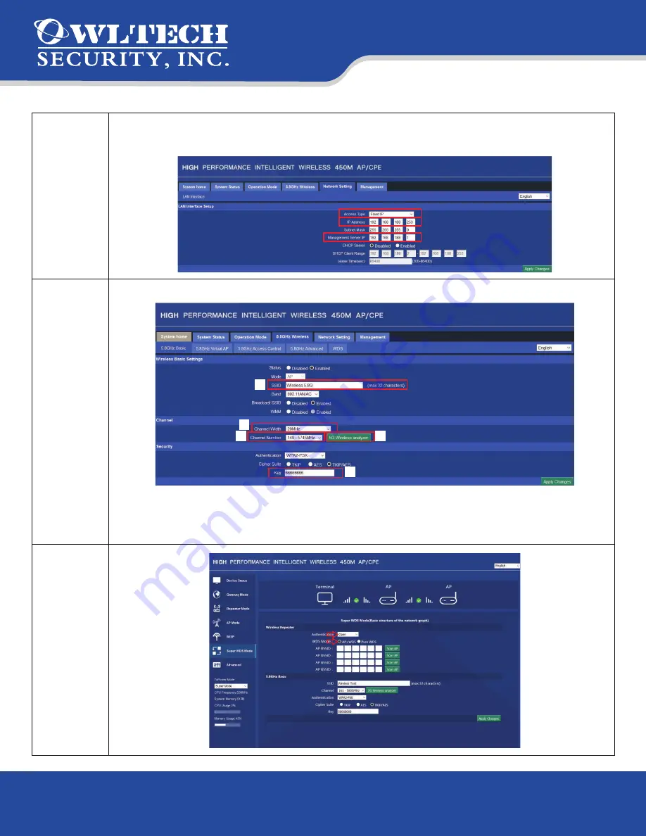 OwlTech MW450 Installation Manual Download Page 6