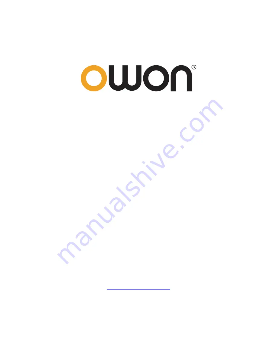 Owon CM240 User Manual Download Page 1