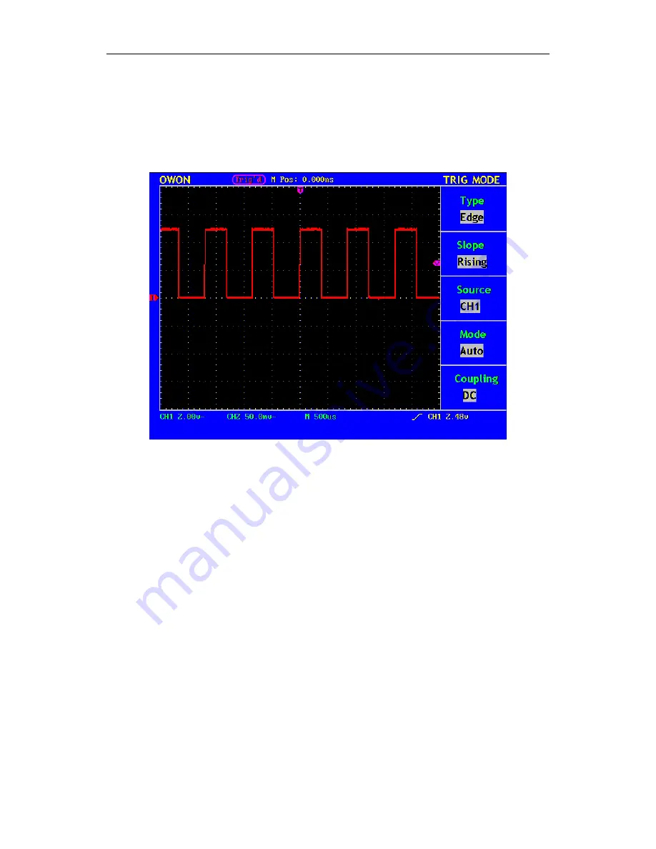 Owon MSO5022 User Manual Download Page 17