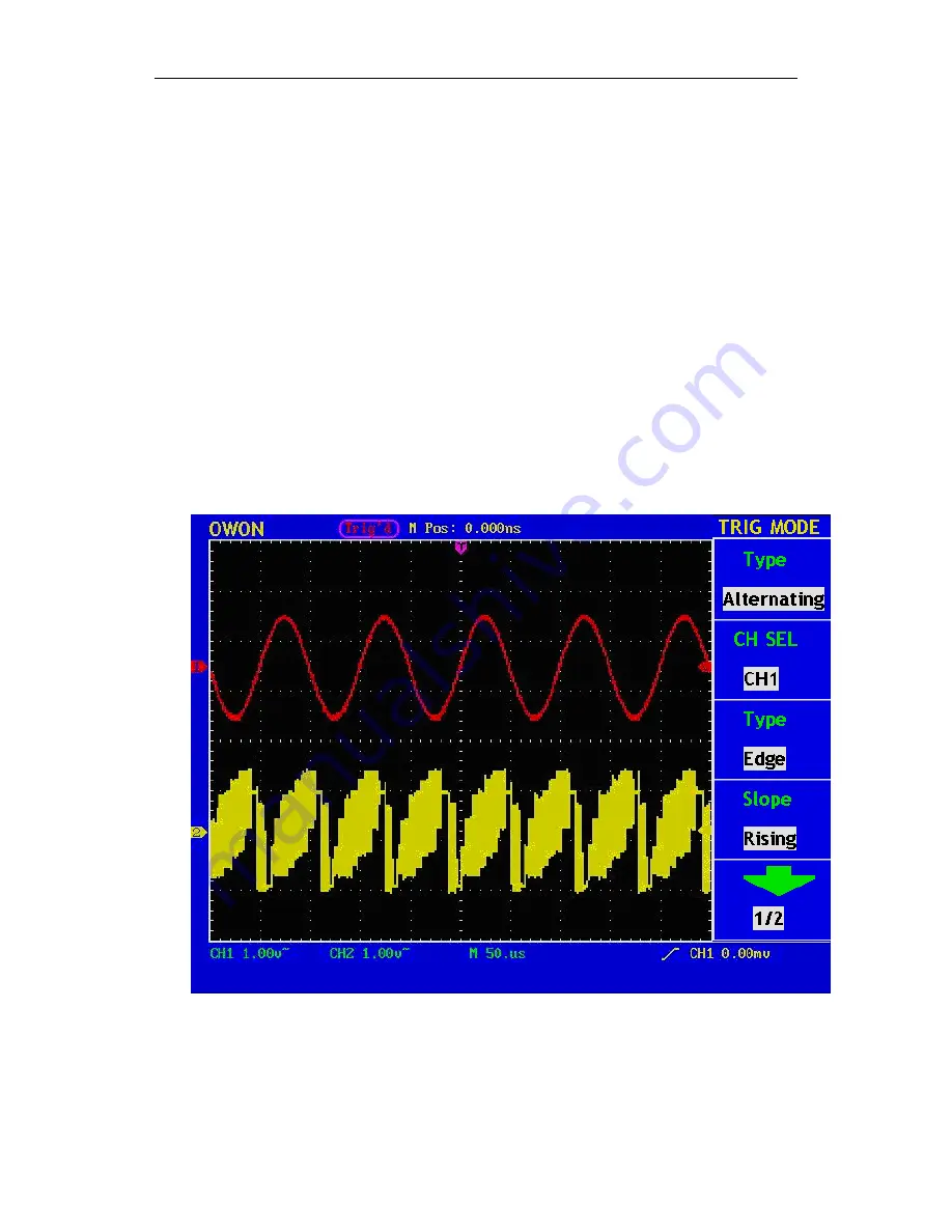 Owon MSO5022 User Manual Download Page 47