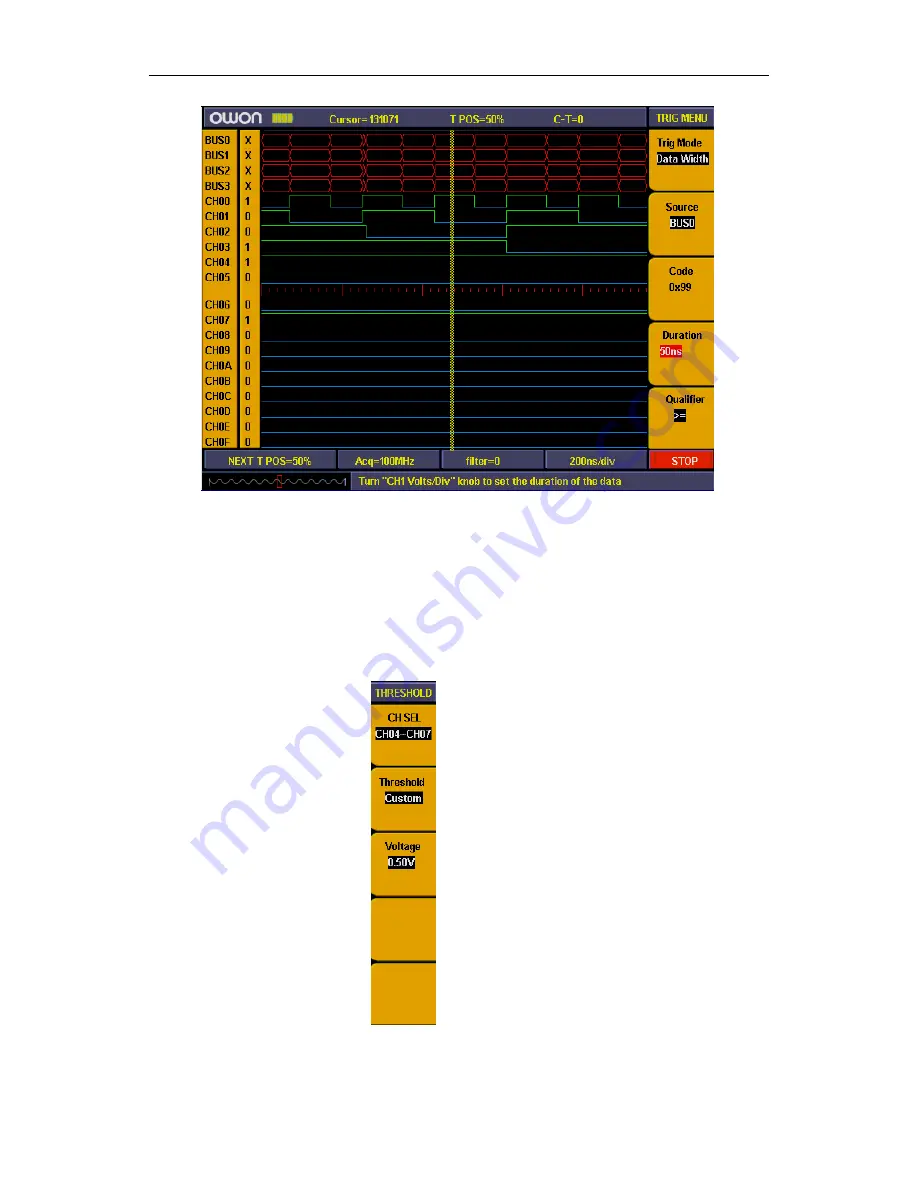 Owon MSO5022 User Manual Download Page 76