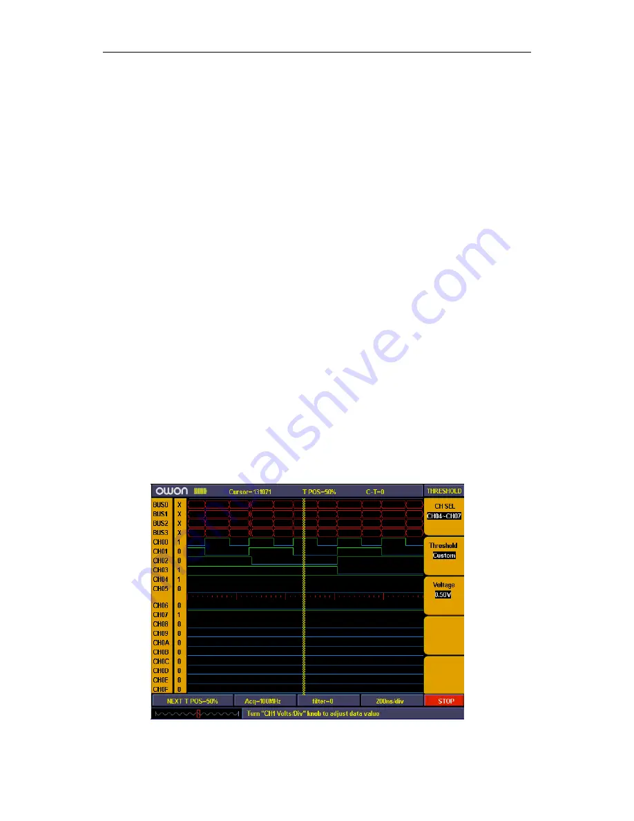 Owon MSO5022 Скачать руководство пользователя страница 77