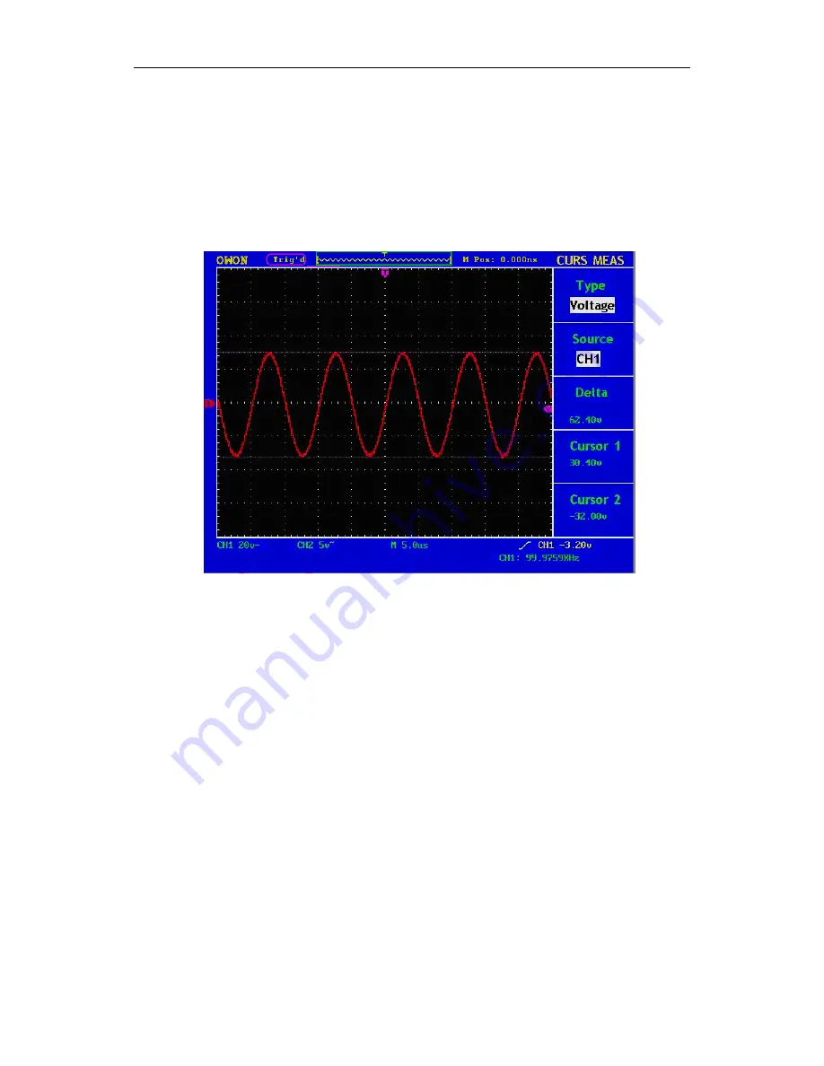 Owon PDS8102T User Manual Download Page 64