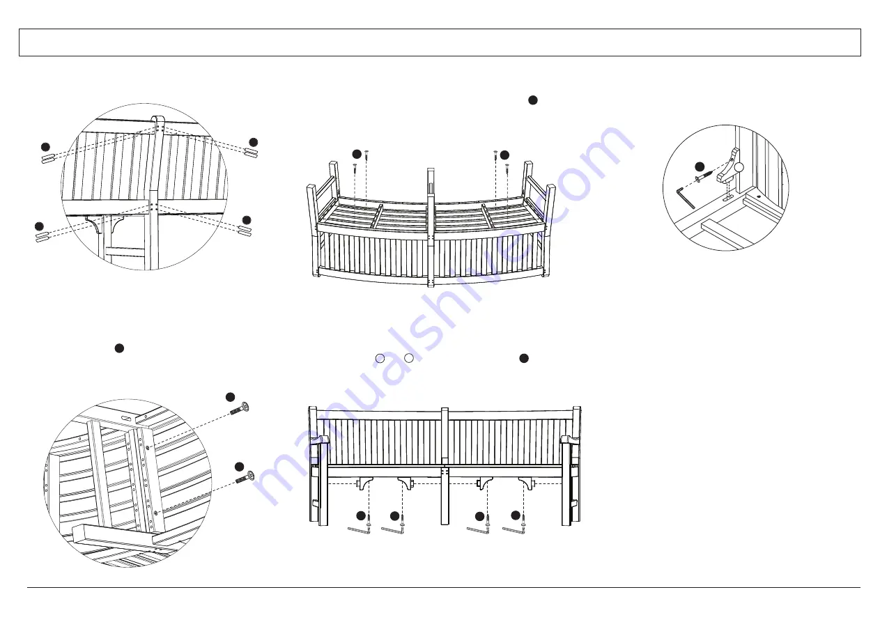 Oxford & Garden ESSEX EXC83 Assembly Instructions Download Page 3