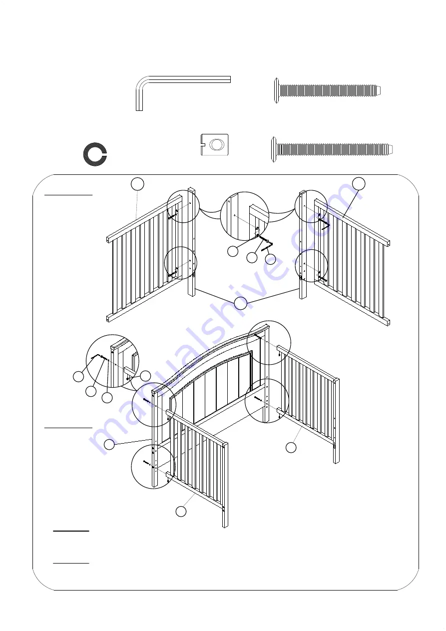 OXFORD BABY 18811 Assembly Instructions Manual Download Page 5