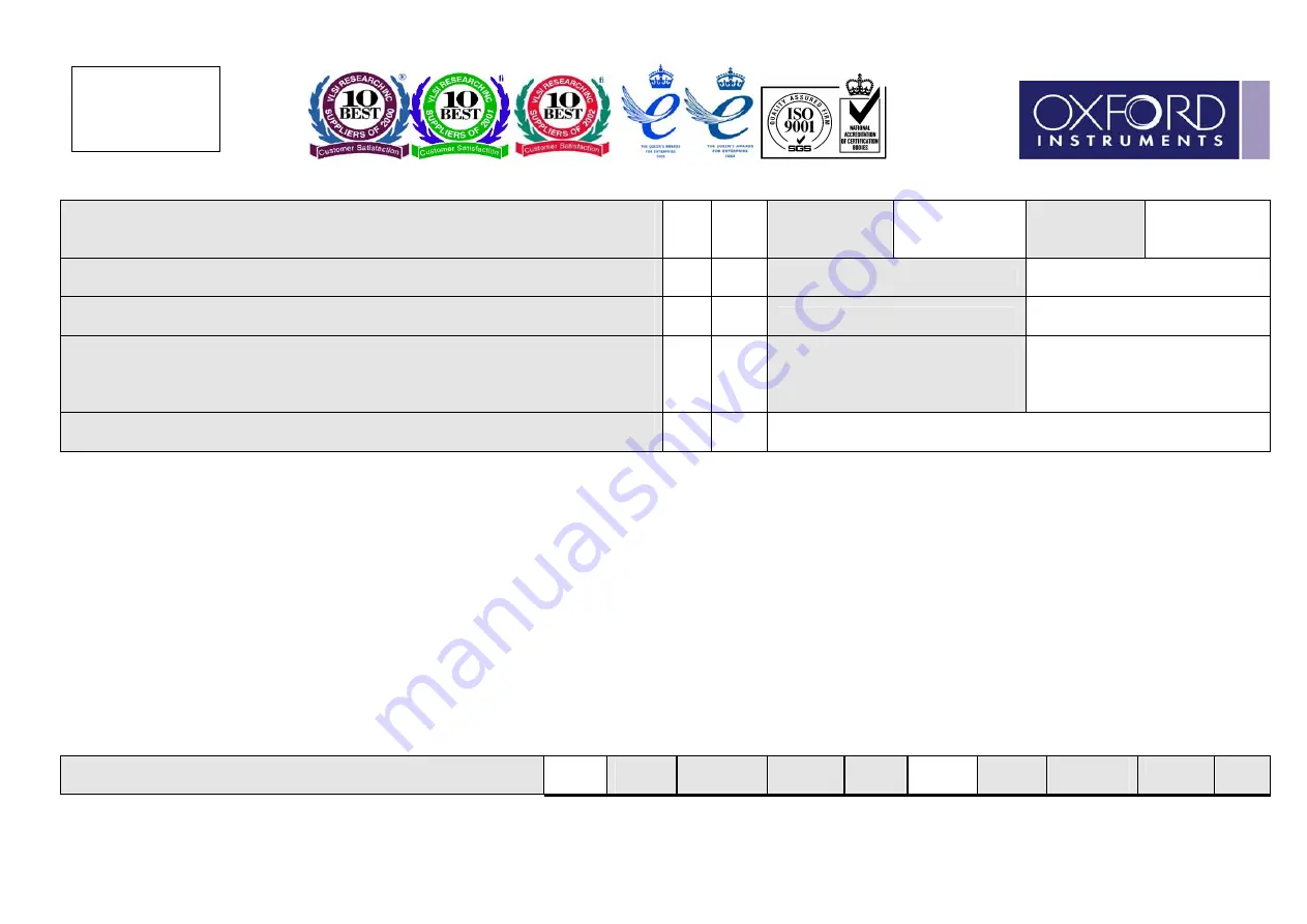 Oxford Instruments OpAL System Manual Download Page 10