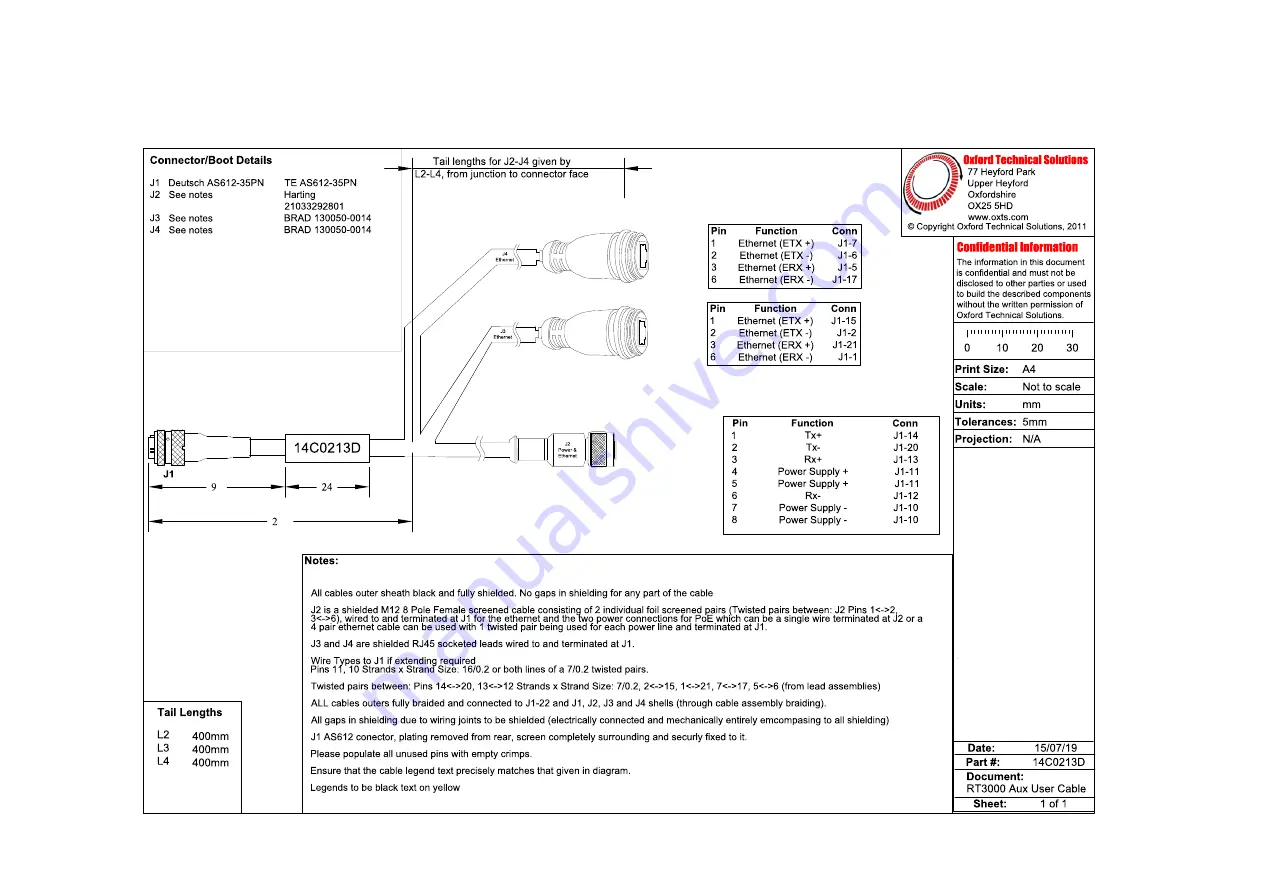 OXTS RT Series User Manual Download Page 130