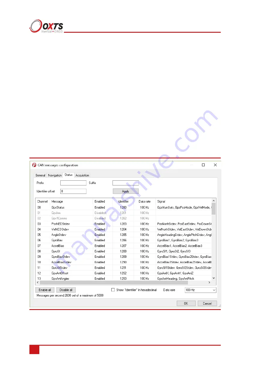 OXTS RT1003 Скачать руководство пользователя страница 54