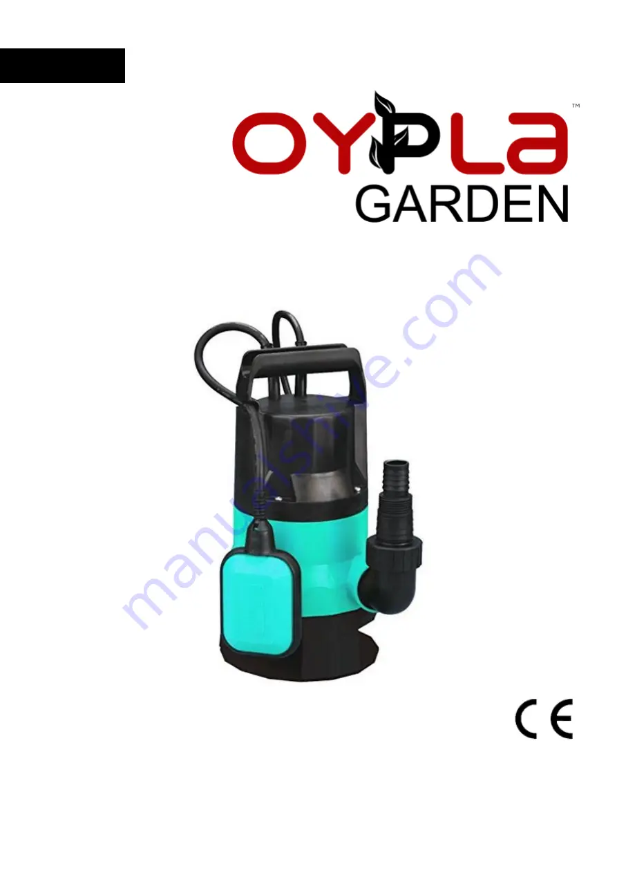 Oypla GARDEN 3226 Скачать руководство пользователя страница 1