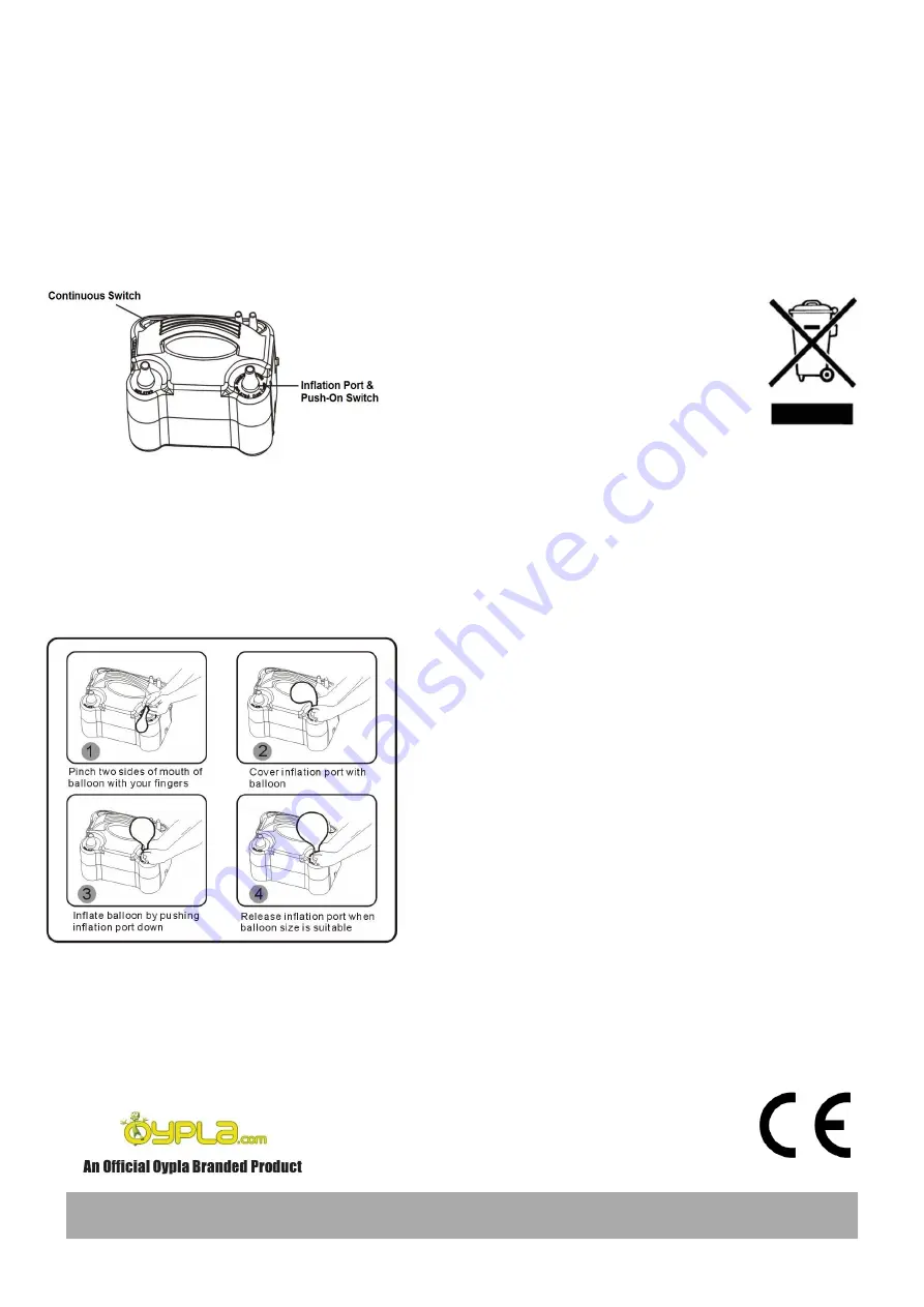 Oypla Leisure 4002 User Manual Download Page 3