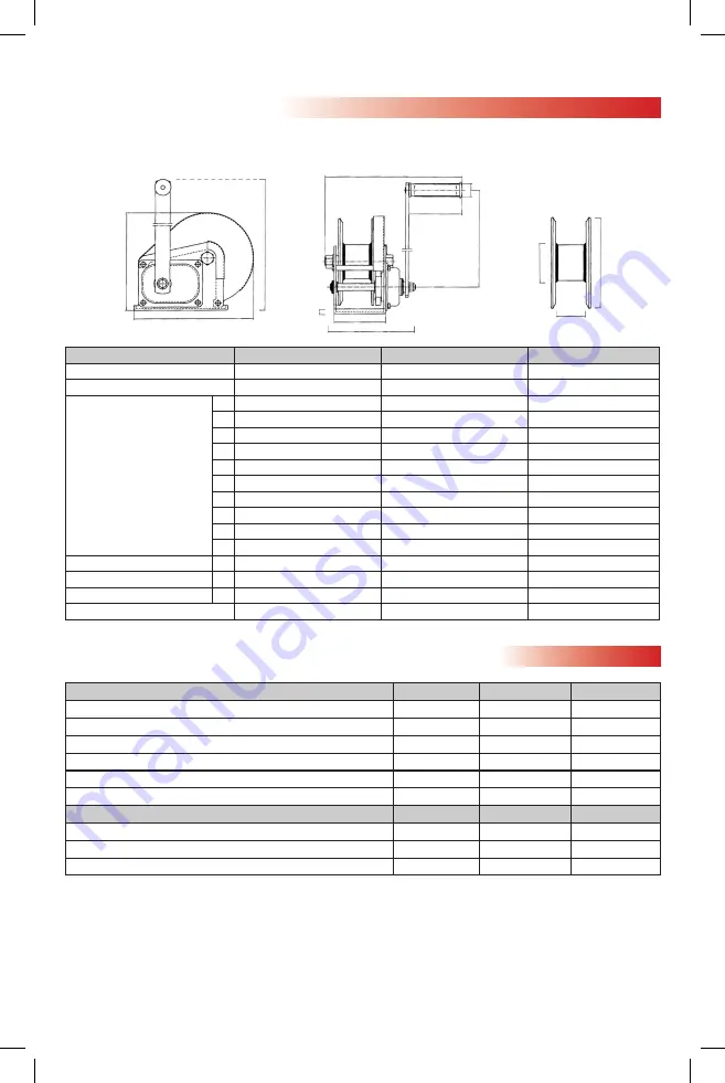 OZ Lifting Products OZ1000BW Operator'S Manual Download Page 12