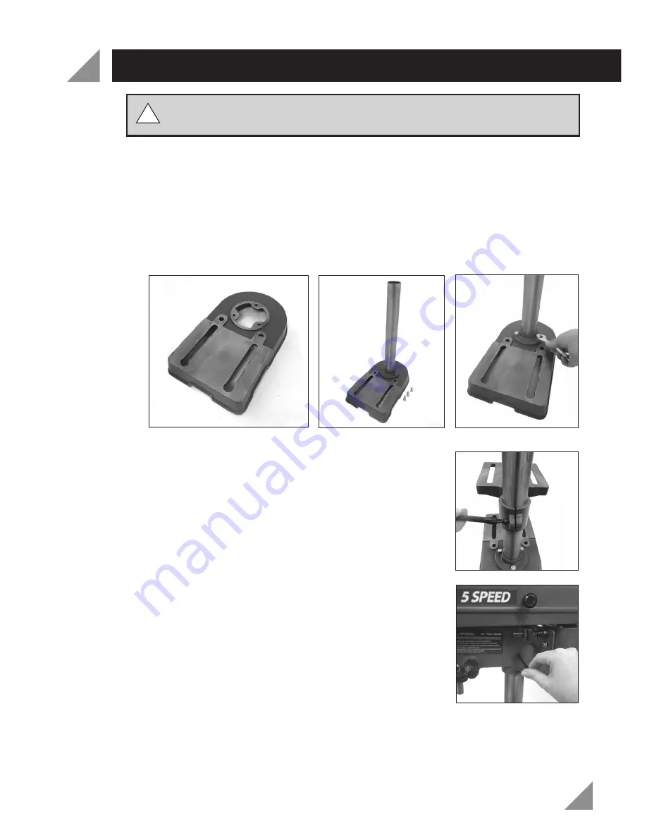 Ozito DP-350 Instruction Manual Download Page 9