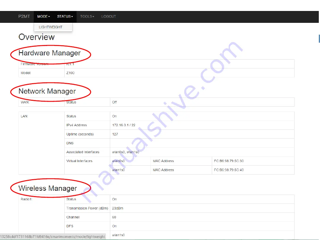 P2 MOBILE TECHNOLOGIES LIMITED Z100 Product Training Download Page 19