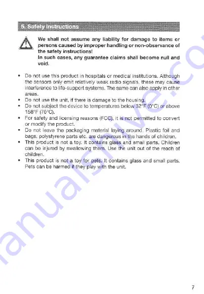 P3 International Kill A Watt Operating Instructions Manual Download Page 7