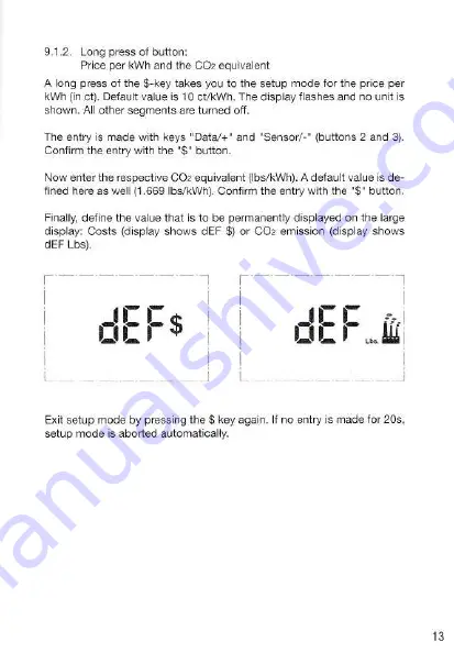 P3 International Kill A Watt Operating Instructions Manual Download Page 13