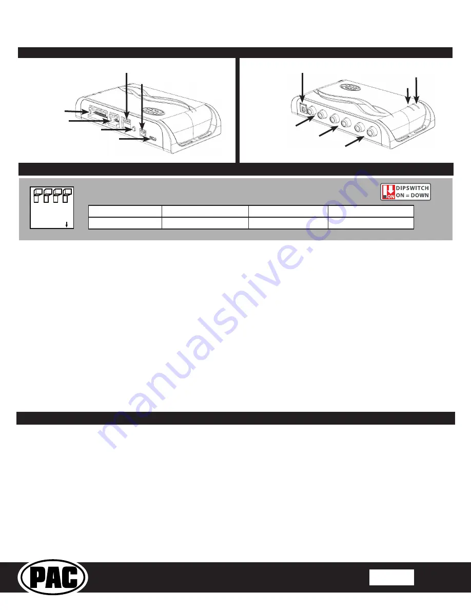 PAC AP4-TY11 Instructions Manual Download Page 5