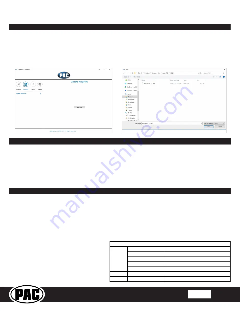 PAC AP4-TY11 Instructions Manual Download Page 10