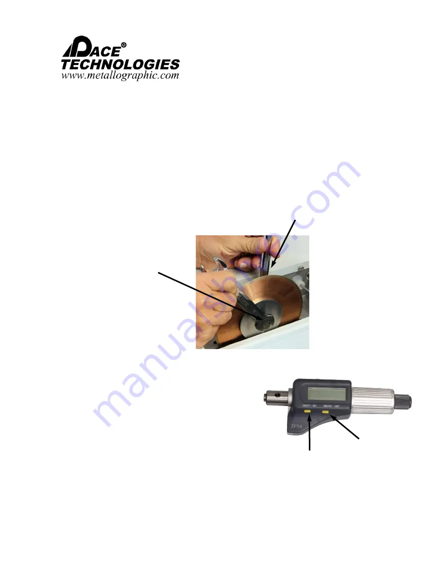 Pace Technologies PICO 155P Precision Saw Instruction Manual Download Page 20