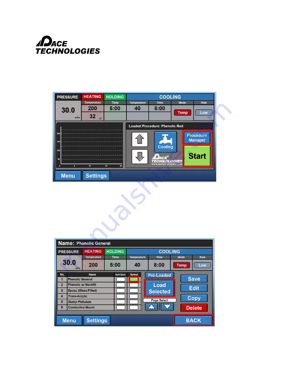 Pace Technologies TERAPRESS TP 7500S Instruction Manual Download Page 15