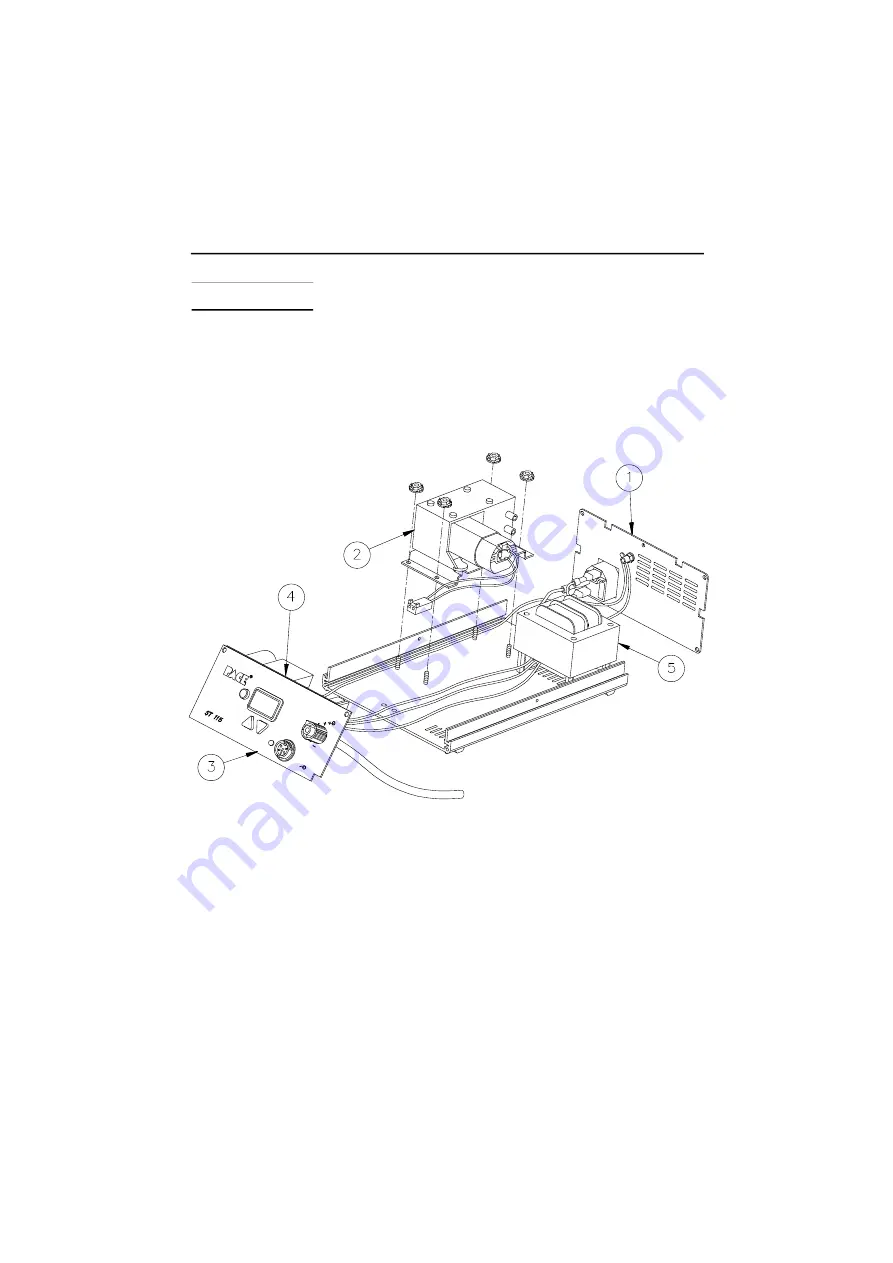 Pace ST 115 Operation & Maintenance Manual Download Page 41