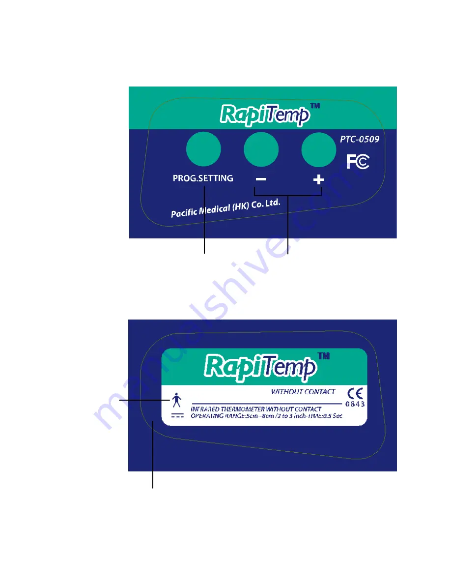 Pacific Medical RapiTemp  PTC-0509 User Manual Download Page 10