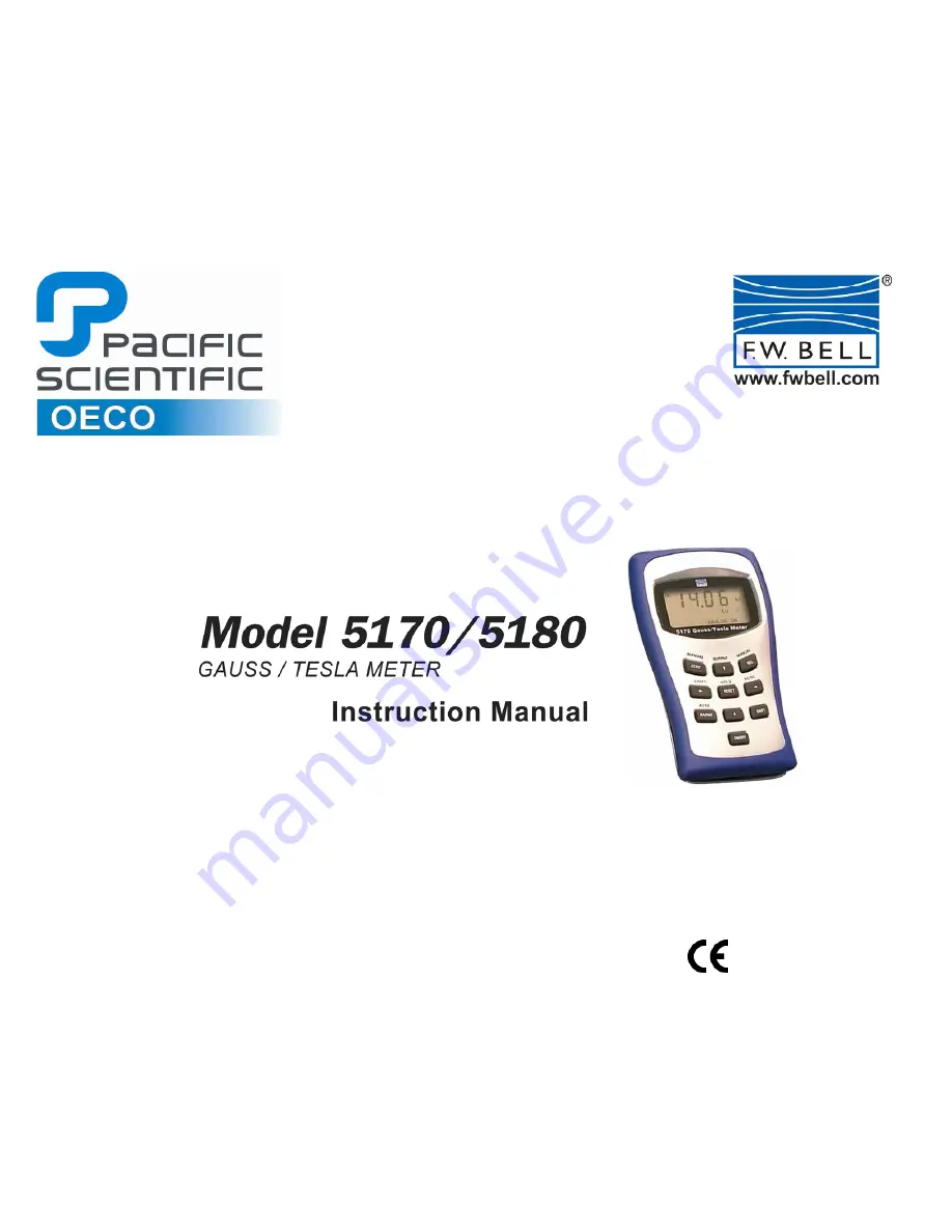 Pacific Scientific 5170 Скачать руководство пользователя страница 1