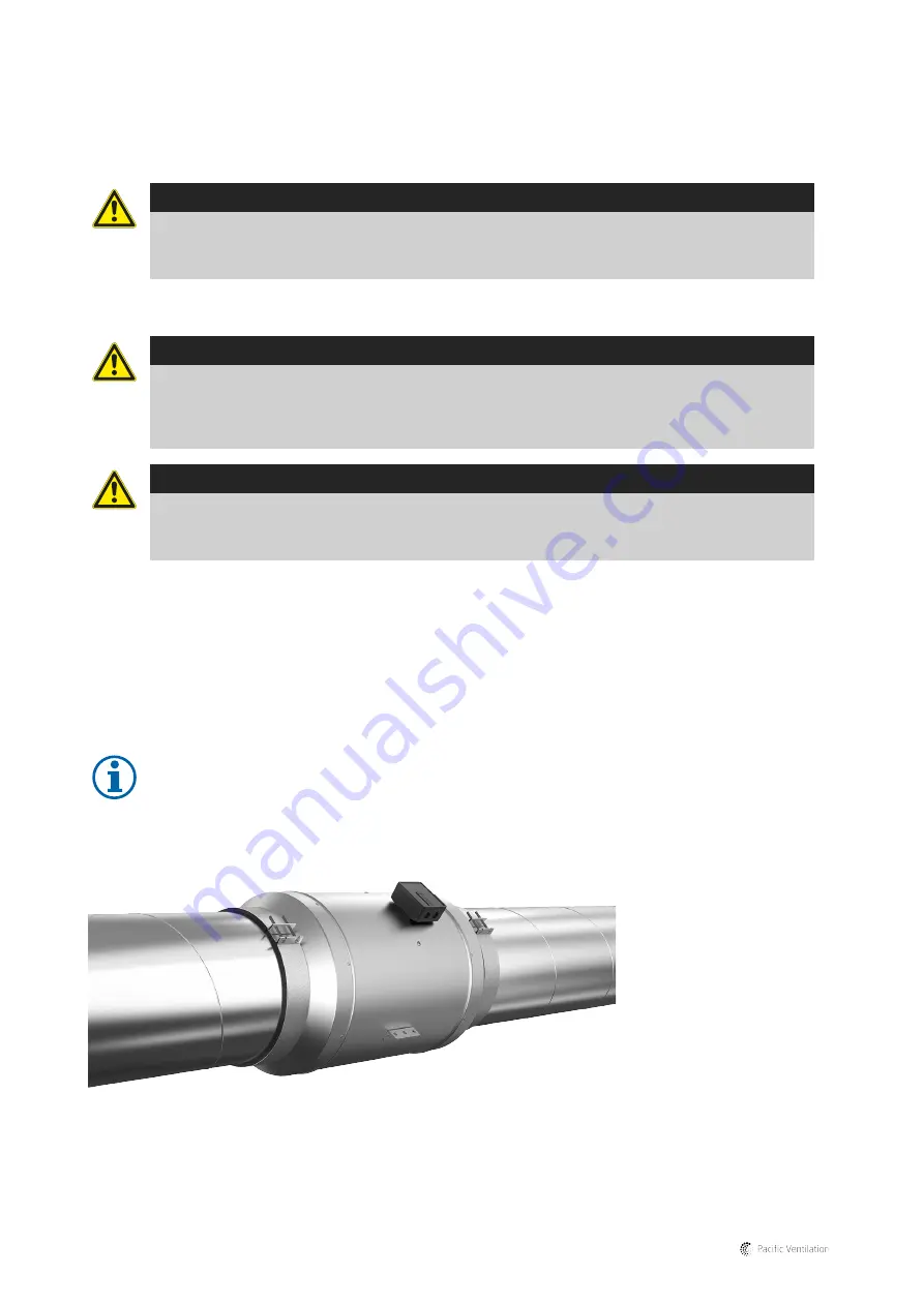 Pacific Ventilation prio 315-400 AC/EC Скачать руководство пользователя страница 11