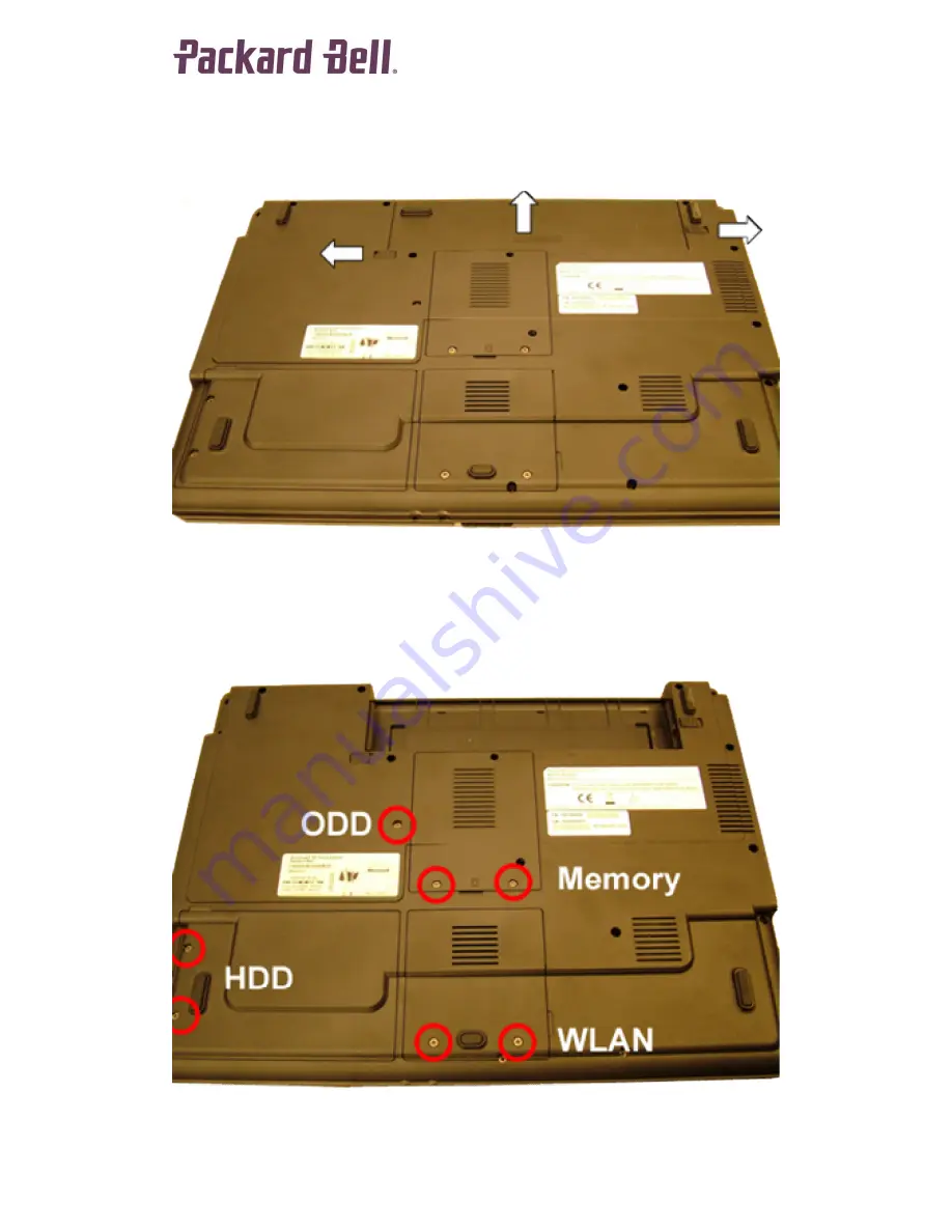 Packard Bell EasyNote MZ Series Disassembly Manual Download Page 4