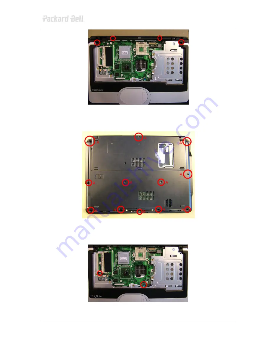 Packard Bell EasyNote S Disassembly Manual Download Page 12