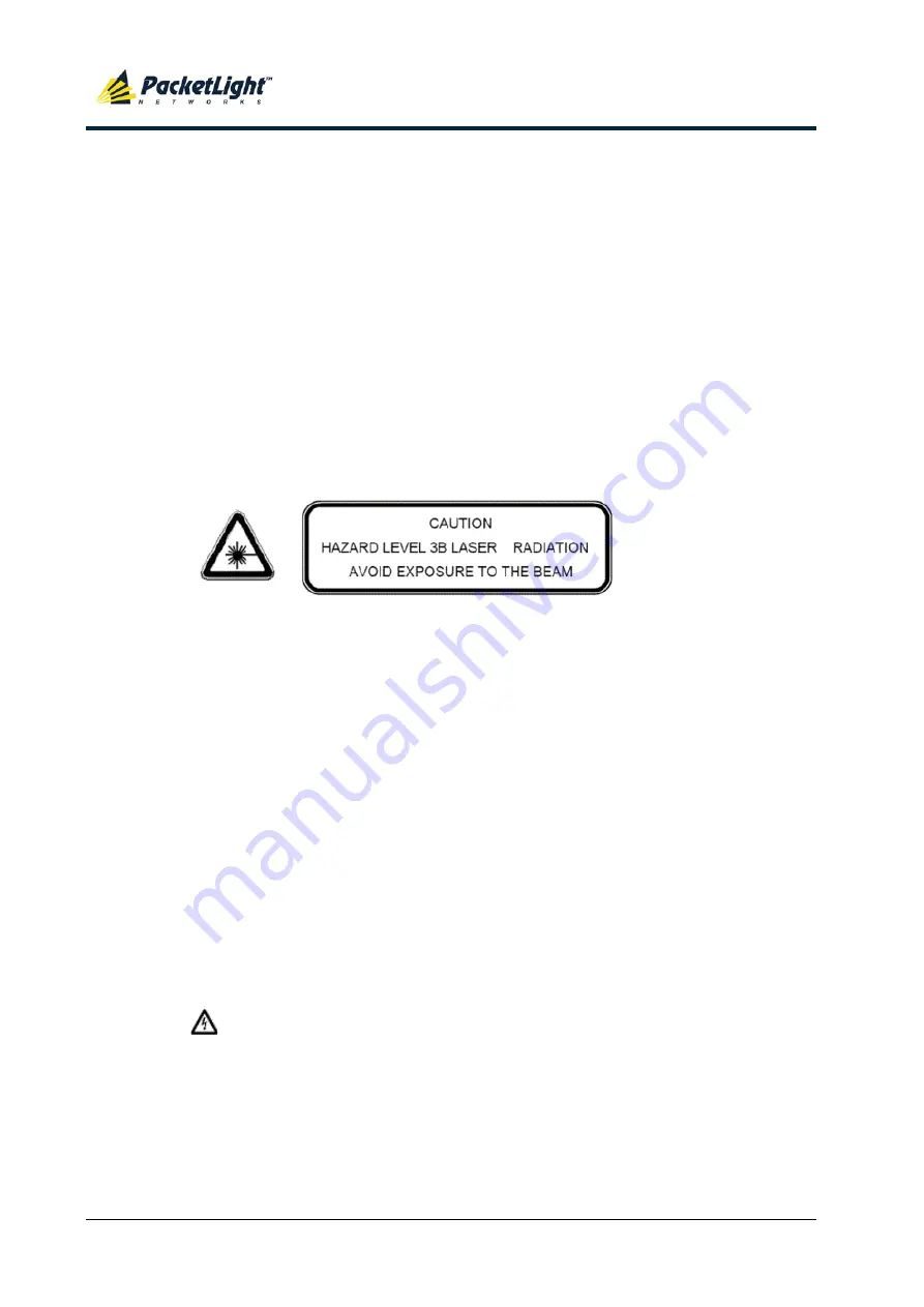 PacketLight Networks PL-1000RO 3.3 Скачать руководство пользователя страница 34