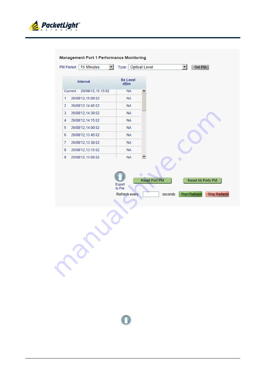 PacketLight Networks PL-1000RO 3.3 Скачать руководство пользователя страница 145