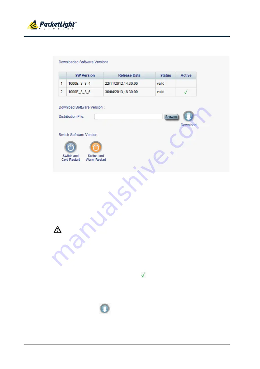 PacketLight Networks PL-1000RO 3.3 Installation And Configuration Manual Download Page 158